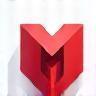 Stylized icon representing digital media or social sharing