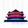 Stylized icon representing event planning or stadium